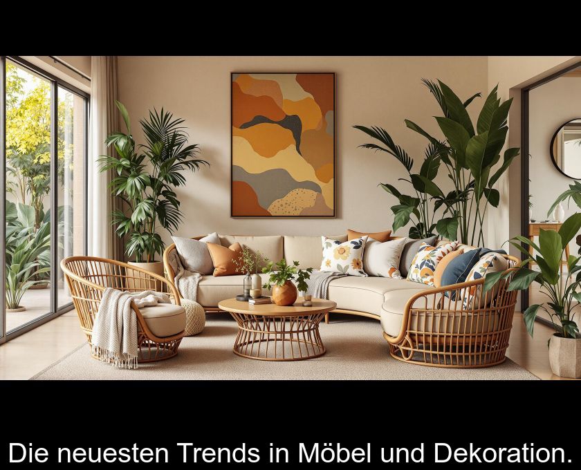 Die Neuesten Trends In Möbel Und Dekoration.