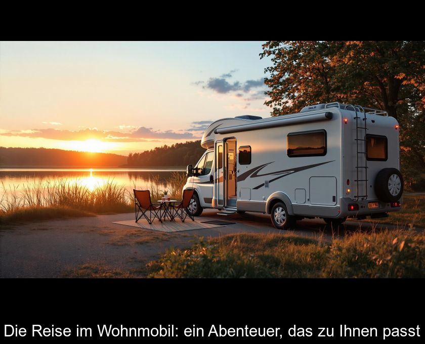 Die Reise Im Wohnmobil: Ein Abenteuer, Das Zu Ihnen Passt