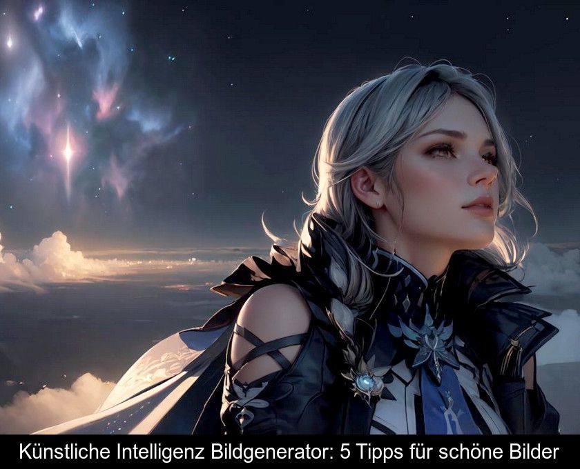 Künstliche Intelligenz Bildgenerator: 5 Tipps Für Schöne Bilder