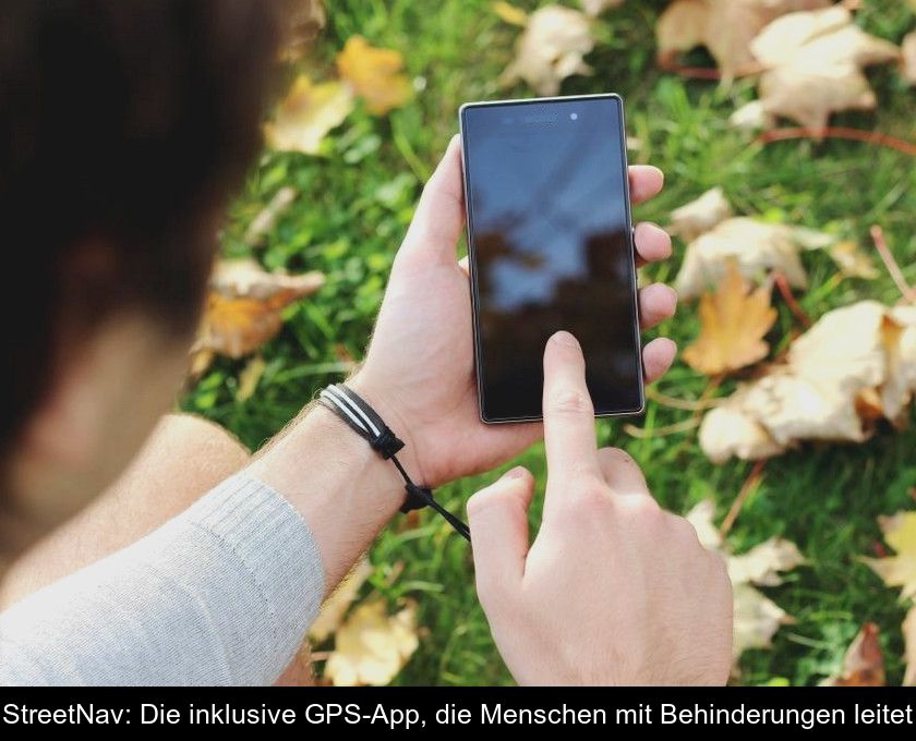 Streetnav: Die Inklusive Gps-app, Die Menschen Mit Behinderungen Leitet