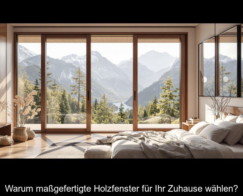 Warum Maßgefertigte Holzfenster Für Ihr Zuhause Wählen?