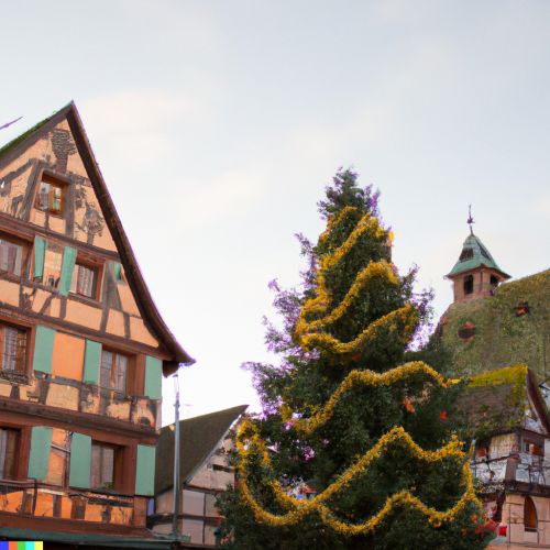 Der Weihnachtsmarkt von Kaysersberg im Elsass